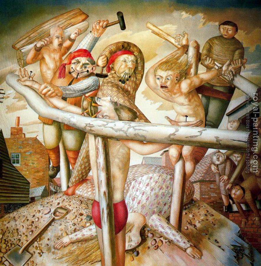 Stanley Spencer : The Crucifixion